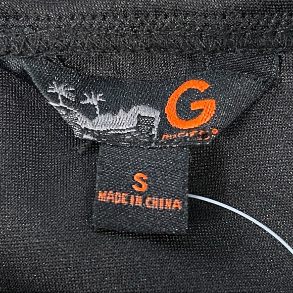 G by Guess NWT size small black strapless mini dress with silver swirl designs - Picture 11 of 11